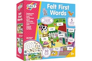 Galt Toys, Felt First Words, Felt Toys for Toddlers, Ages 3 Years Plus