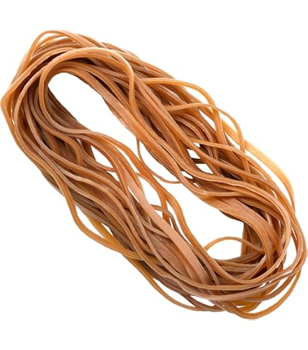 Progom Gummibänder 660mm X 22mm - 10 Stück Blond Für Umzug & Transport