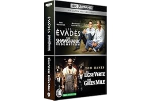 Stephen King - Coffret 2 Films : Les Évadés + La Ligne Verte [4K Ultra HD + Blu-Ray]