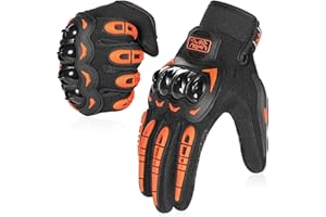 COFIT Guanti da Moto, Touchscreen sulle Dita, Guanti per corse in Motocicletta, per ATV BMX MTB Bicicletta, Arrampicata, Motocross e Altri Sport All'aperto