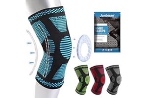 JUNBORAN Genouillère sport pour femmes/hommes, Genouillere arthrose genou de Qualité Médicale, Genouillère rotulienne ligamentaire Genouillères médicales les Déchirures du Ménisque,l'arthrite, attelle genou