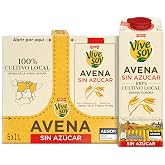 Vivesoy - 100% Local Cultivation Sugar Free Oat Vegetable Drink - Pack 6 x 1L
