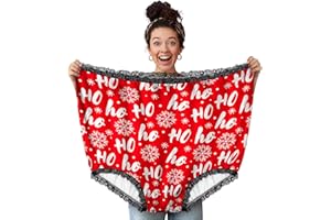 FREENFOND Granny Panties Funny Gag Gifts for Adult Women Men Wedding Party Bride Gala Game Big Mama Undies Prank Giant Mormon Underwear