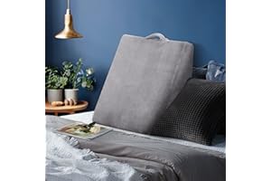 Olee Sleep Materac na łóżko Wedge poduszka (kolor beżowy, pianka z pamięcią kształtu, Twin