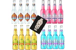 MIXCOMPANY Salitos 16er Bier Mix Set 4 pro Sorte Blue + Ice + Tequila + Pink Beer je 0,33L (5% - 5,9% vol) inkl. Pfand MEHRWEG