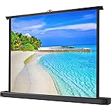 celexon Tela portatile per presentazione e proiettore home theater, con ritiro automatico, professionale, 111 x 62 cm, 16:9-5
