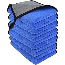 Set 4 panni per pulizia in microfibra colorata maxi assorbente | Leroy
