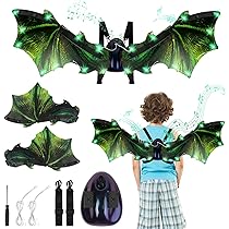 AICARGER Elektrische Feenflügel Mit Beleuchtung - Bewegliche Schmetterlingsflügel Für Cosplay & Kostüme