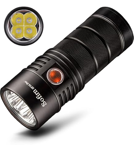 Torcia LED Sofirn IF25A Ricaricabile 3800 Lumen - 4 LED SST20 6500K - Batteria 21700 Inclusa