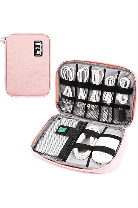 Amazon Basics Luxtude Cable Management Bag With SD Slot