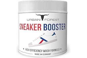 · URBAN FOREST · PREMIUM PRODUCTS Nettoyant pour sneakers | Déodorant pour chaussures | Sneaker Cleaner & Refresher & Schuh Wachs SINGLE & EN SET ÉCONOMIQUE | URBAN Forest (250ml Sneaker Booster)
