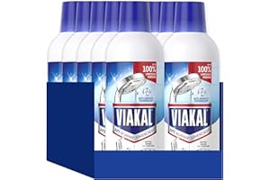 Viakal Limescale Remover Liquid, Classic, Cleaning Products, Bathroom Cleaner, 5 Litre (500 ml x 10)