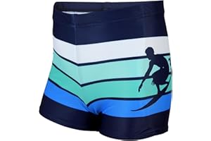 Aquarti Badehose mit Motiv – Schwimmhose Jungen Enganliegend, Badehosen für Jungen Schnell Trocknend