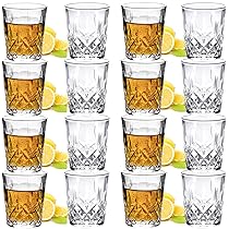 Set van 4 Prestige whiskyglazen door rotsen Set van 4 Prestige whiskyglazen door rotsen