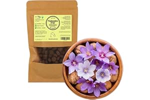 TRADE TEAMWORK Pata de la paz con diseño de gato – golosinas naturales de flores de Bach para el descanso interior diario | Apoya rutinas relajadas y bienestar | Fabricado en Alemania | 78 g
