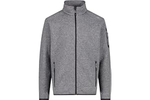 CMP Giacca in Pile Knit-Tech da Uomo