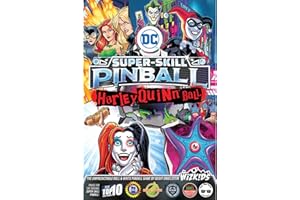 WizKids DC Super-Skill Pinball: Harley Quinn Ball - Pinball Game - Multiplayer - Ages 12+