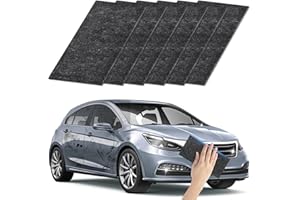 WYFDCZZP Nano Sparkle Cloth, Paño Nano Magic Cloth, 6 Piezas Nanosparkle Paño Quita Ralladuras, Paño Nano Sparkle, Paño Reparador Arañazos Coche, Repara FáCilmente ArañAzos de Pintura y Manchas de Agua