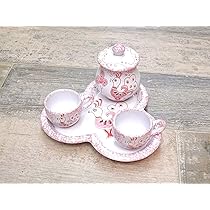 Zuccheriera In Ceramica Bianca Pavoncella Sarda | Fatto A Mano In Italia, Diametro 9 Cm - Foto 2