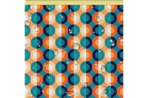 DreamRoots Tissu imperméable extérieur au metre 160 cm Largeur - Toile exterieure impermeable 100% de polyester 600D 220g/m - Tissus au metre ameublement - Tissus extérieurs