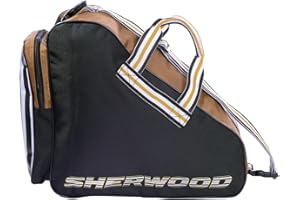 Sherwood - Skateboard Code Series I Schlittschuhtasche mit Henkeln I Eishockey-Bag mit Reisverschluss & Praktischen Fächern I INKL. Verstellbarem Trageriemen