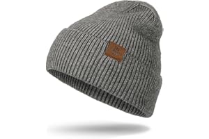 Wmcaps Cappello Uomo Invernale Berretto Uomo in Maglia Leggero e Morbido Beanie Unisex Regalo per Lui/Lei