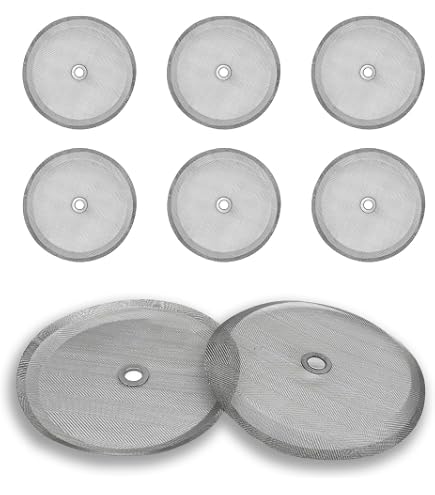 Filtre de rechange en maille pour cafetière à piston française - 6,5 cm Filtre de rechange en maille pour cafetière à piston française - 6,5 cm