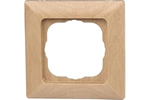 Kopp Milano Ramka do 1 wtyczki, color:Buk, 306515064