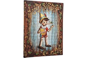 Carnet rigide Paperblanks Carlo Collodi, Pinocchio Ultra Ligné 144p.