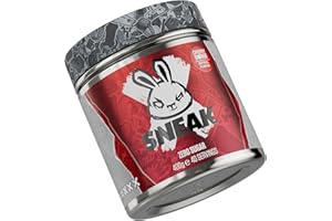 SNEAK Energy Drink Powder | Cherry Bomb | No Sugar. No Nasties. Just Natural Caffeine, Focus-Boosting Nootropics | 40 Servings