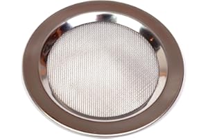 VEASION Dekobox Dekobox Sieb für Ölbrenner, Sieb aus Edelstahl, Durchmesser 10 cm, für Räuchergefäße