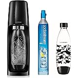 Sodastream SPIRITNATURE Machine à Eau Petillante, Plastique, Noire