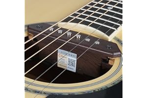 SUNYIN TYLANHUA - Pickup per chitarra folk acustica, 3,5 m, cavo per chitarra ad angolo retto, trasduttore magnetico passivo, amplificatore microfono e altoparlante (A810)