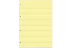 THE WORCESTERSHIRE STATIONERY COMPANY A4 Legal pad, 60 Sheets, 80gsm, Yellow, Pack of 10