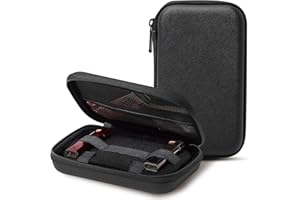 Marvero Bezwonna walizka do przechowywania z 4 tubkami, zestaw prezentowy Grinder Box Premium Stash Box, lekarstwo, pojemnik do przechowywania, mieści się w torbie, idealna w podróży (20 x 11 x 3 cm