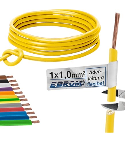 Câble Conducteur Simple – Fil Flexible Bleu – Câble PVC – H05