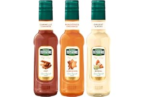 ‎MATHIEU TEISSEIRE Mathieu Teisseire Sirup Weihnachtszauber Set (3 x 250ml Flaschen: Zimt, Lebkuchen & Mandel)