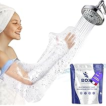 Anseom Protege Platre Bras Complet Adulte, Protege Platre Bras Réutilisable Protection Pansement Imperméable Sac Etanche Platre Gardez Les Plaies Et Le Bandage Au Sec Pendant Le Bain