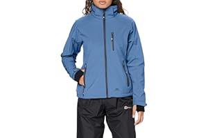Trespass Bela Ii - Carcasa Suave Impermeable Chaqueta con capucha extraíble Mujer