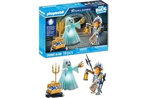 PLAYMOBIL | Novelmore | Duch zamku i rycerz | Zabawki dla dzieci od 4. roku życia | 71797