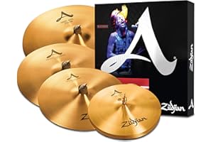 Zildjian A Zildjian Series Cymbal Box Set - 14 Zoll New Beat Hi-Hats, 16 Zoll/18 Zoll Medium Thin Crash, 21 Zoll Sweet Ride