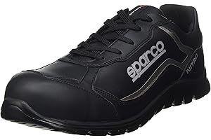 Sparco - Nitro ESD S3L SR FO - Unisex-Sicherheitsschuhe zum Laufen - Wasserabweisende Arbeitsschuhe - Zehenschutzkappe aus Verbundmaterial - rutschfeste Sohle - Atmungsaktiv