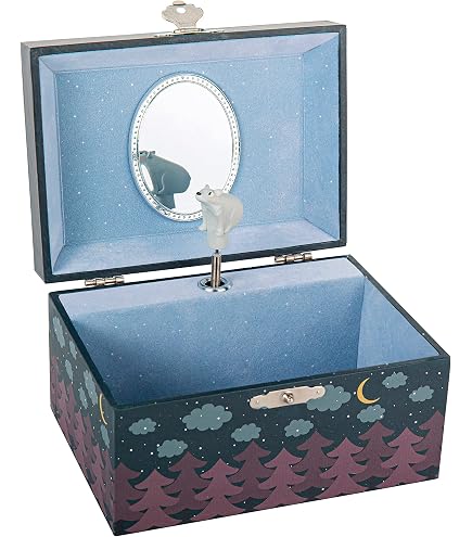 Lutèce Créations Spieluhr Mit Handkurbel – Over The Rainbow Melodie – 18-Ton Spielwerk