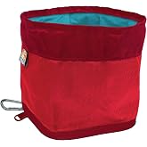 Petsafe Kurgo Zippy Katlanır Su/Yemek Kabı Kırmızı K01559