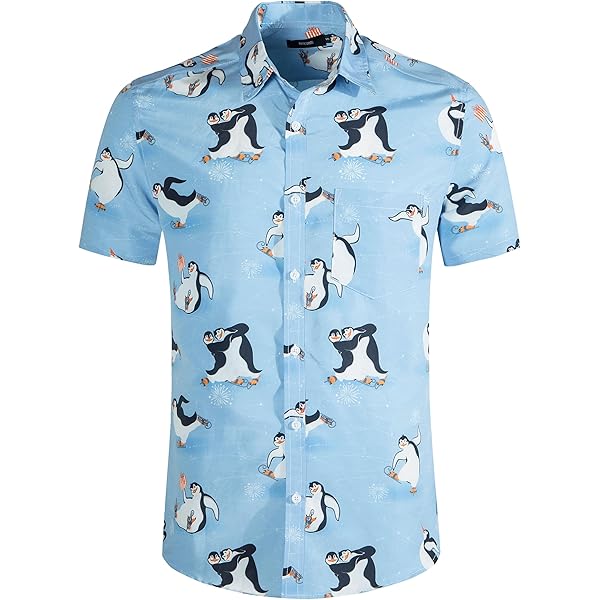 Mens Vacation Shirts DFZ Funny Hawaiian Shirts For Men Summer