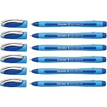 Penna a sfera con cappuccio Tops 505 - punta 0,5mm - blu - Schneider