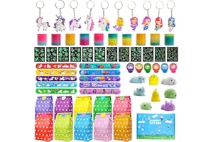 Liangding Relleno Piñata de Cumpleaños Infantil, 66 Piezas Unicornio Juguetes para Piñatas Infantiles, Regalos Cumpleaños Niños para Fiesta, Pascua, Halloween, Navidad, Carnaval