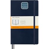 Moleskine &Ccedil;izgili Kalın Safir Mavi Defter L Boy Yumuşak Kapak (Expanded)