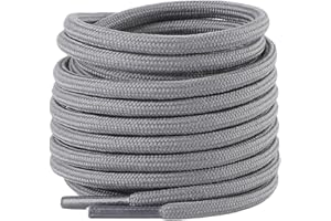 riemot Runde Schnürsenkel [Ø 4mm] reißfest Schuhbänder Ersatz Shoe laces für Herren, Damen, Kinder, Sportschuche, Arbeitsschuhe, Wanderschuhe