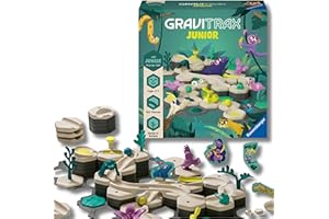 Ravensburger - Gravitrax Junior Starter Set L | Circuito Canicas con 100 Pieza | Rompecabezas Niños con Canicas | Juegos para Niños De 3 Años | Juegos Mesa Compatibles con Todos Los Gravitrax